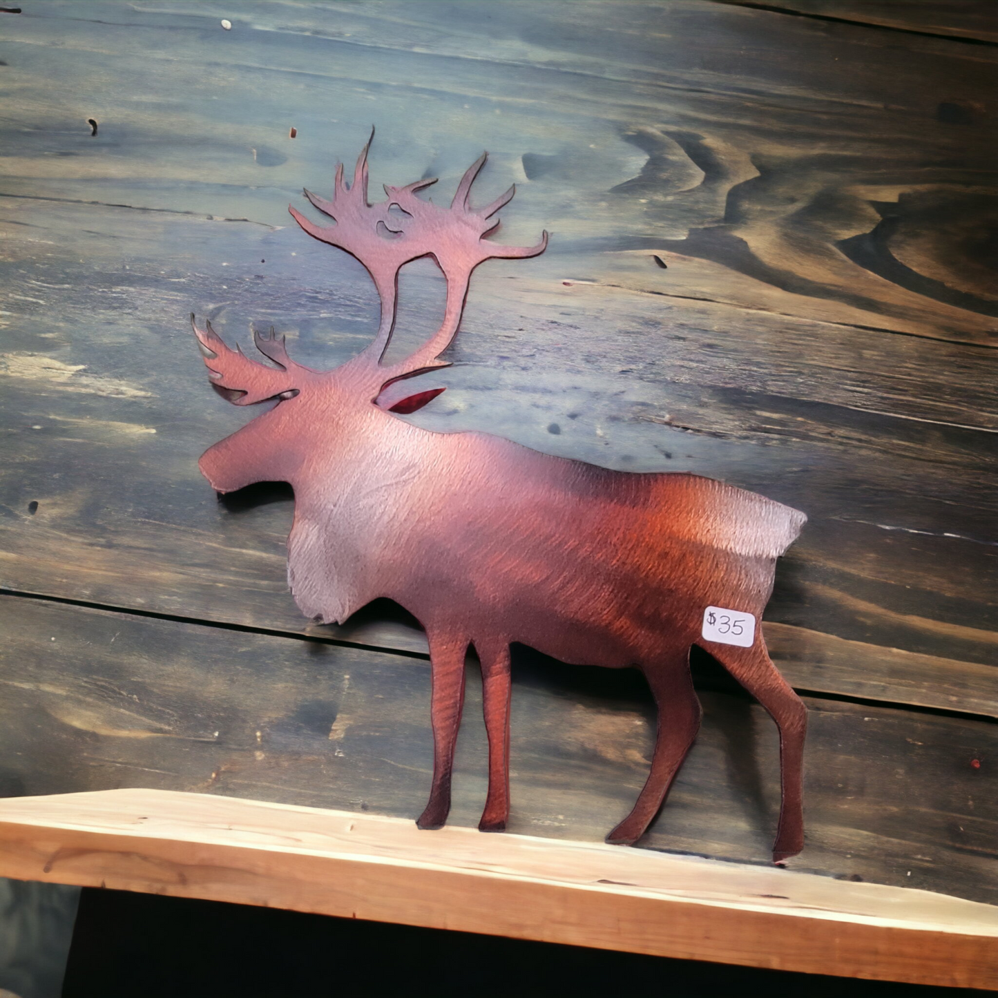 Handmade Metal Caribou