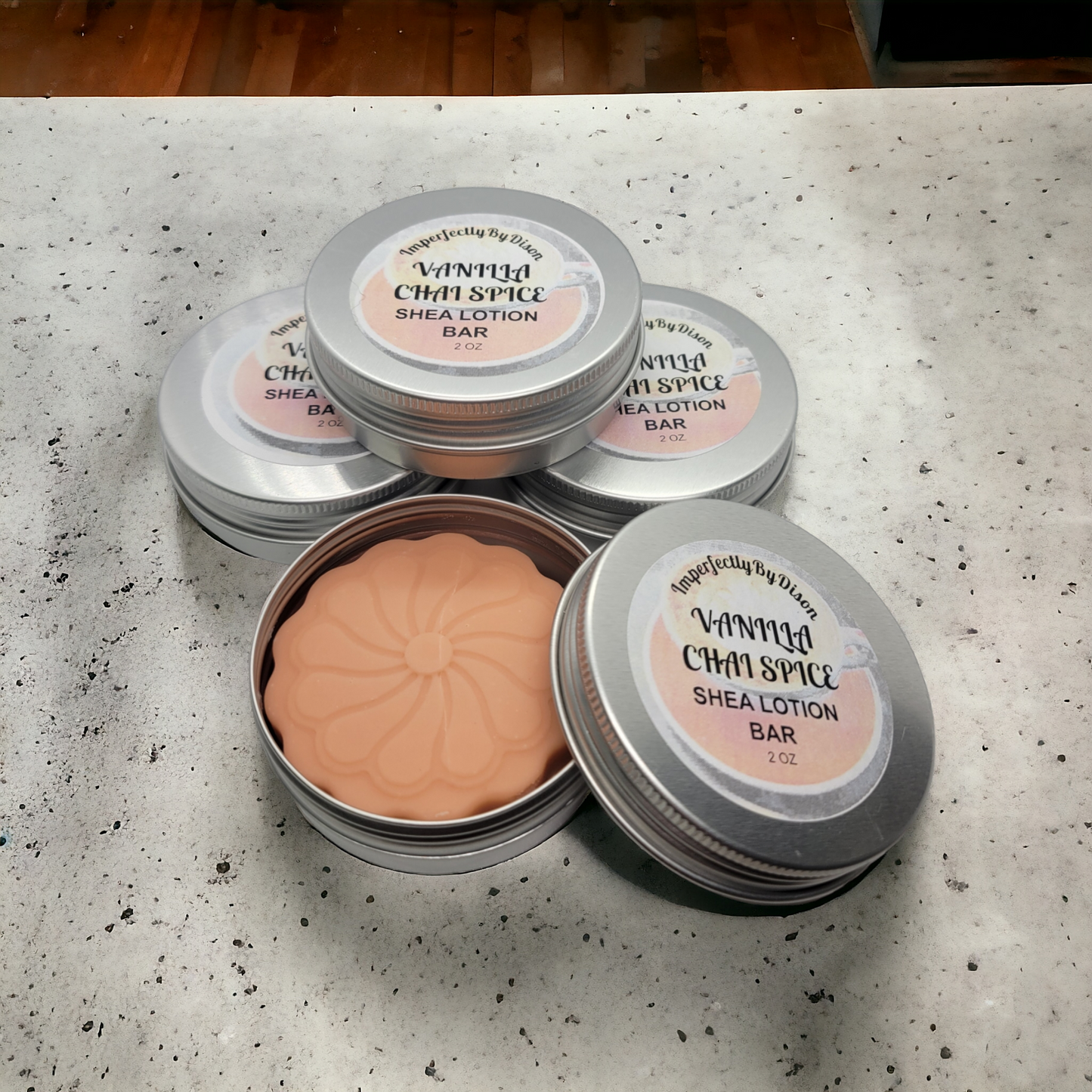 Vanilla Chai Spice Shea Lotion Bar